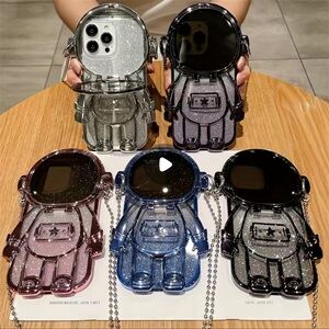 Luxurious Astronaut iPhone 14 Pro and 14 pro max phone cases